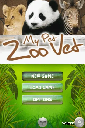 My Pet Zoo Vet (Europe) (En,Fr,De,Es,It) screen shot title